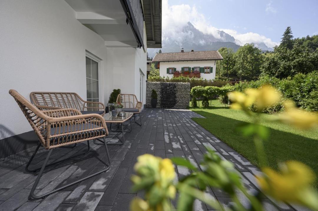 Enzian Apartments Grainau Dış mekan fotoğraf