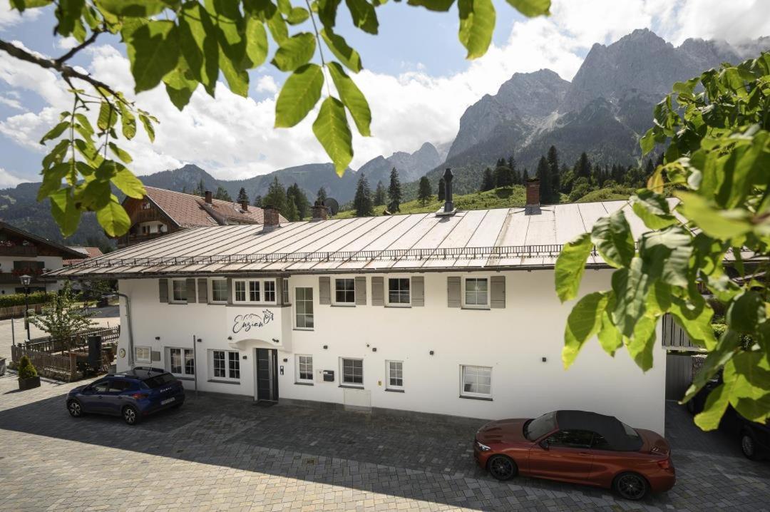 Enzian Apartments Grainau Dış mekan fotoğraf