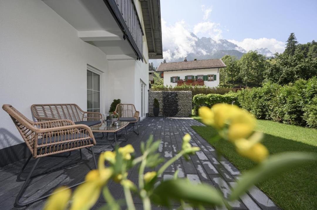 Enzian Apartments Grainau Dış mekan fotoğraf